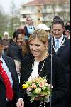 Amsterdam 21 april 2004
Prinses Maxima op bezoek bij huiskamer project in Amsterdam