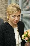 Amsterdam 21 april 2004
Prinses Maxima op bezoek bij huiskamer project in Amsterdam