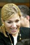 Amsterdam 21 april 2004
Prinses Maxima op bezoek bij huiskamer project in Amsterdam