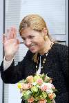 Amsterdam 21 april 2004
Prinses Maxima op bezoek bij huiskamer project in Amsterdam