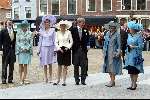 Delft 24 april 2004
Trouwen Prins Friso en Mabel Wisse Smit in stadhuis Delft.
Prinses Laurentien en Prins Constantijn zus Mabel Wisse Smit Maxima Prins Willem Alexander  en Koningin Beatrix