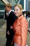 Scheveningen 29 april 2004
65e verjaardag van Pieter v Vollenhoven in het circustheater.
Prinses Maxima en Prins Willem Alexander