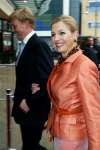 Scheveningen 29 april 2004
65e verjaardag van Pieter v Vollenhoven in het circustheater.
Prinses Maxima en Prins Willem Alexander