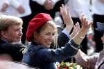Groningen 30 april 2004
Koninginnedag 2004 in Warffum (Groningen)
Prinses Maxima in koets