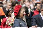 Warffum 30 april 2004
Koninginnedag 2004 in Warffum (Groningen)
Prinses Maxima lachend