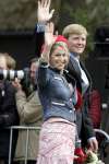 Groningen 30 april 2004
Koninginnedag 2004 in Warffum (Groningen)
Prinses Maxima   met Prins Willem Alexander