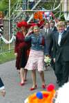 Groningen 30 april 2004
Koninginnedag 2004 in Warffum (Groningen)
Prinses Maxima met Prins Willem Alexander