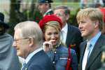 Groningen 30 april 2004
Koninginnedag 2004 in Warffum (Groningen)
Prinses Maxima met Prins Willem Alexander