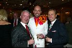 Scheveningen 27 april 2004
Lunch in het holland casino in scheveningen .
Maik de Boer Mike Dobbinga en Direkteur Holland casino