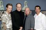 Amsterdam 28 april 2004
Lunch nominaties Musical Awards in Amsterdam.
Hajo Bruins Marc Krone Marcel Jonker en Paul Vaes
