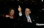Scheveningen 29 april 2004
65e verjaardag van Pieter v Vollenhoven in het circustheater.
Prinses Margriet met Pieter v Vollenhoven