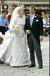 Delft 24 april 2004
Trouwen Prins Friso en Mabel Wisse Smit in stadhuis Delft.