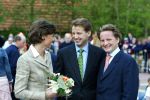 Groningen 30 april 2004
Koninginnedag 2004 in Warffum (Groningen)
Prinses Marilene Prins Floris en Prins Pieter Christiaan