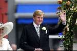 Delft 24 april 2004
Trouwen Prins Friso en Mabel Wisse Smit in stadhuis Delft.
Maxima met Prins Willem Alexander