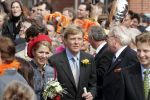 Groningen 30 april 2004
Koninginnedag 2004 in Warffum (Groningen)
Maxima met Prins Willem Alexander