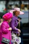 Delft 24 april 2004
Trouwen Prins Friso en Mabel Wisse Smit in stadhuis Delft.
Prinses Irene en Prinses Christina