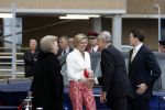 Scheveningen 29 april 2004
65e verjaardag van Pieter v Vollenhoven in het circustheater.
Koningin Beatrix  Prinses Laurentien Prins Constantijn en Hr Rost Onnes