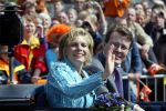 Groningen 30 april 2004
Koninginnedag 2004 in Warffum (Groningen)
Prinses Laurentien met Prins Constantijn in  koets