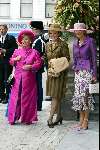 Delft 24 april 2004
Trouwen Prins Friso en Mabel Wisse Smit in stadhuis Delft.
Prinses Christina met Prinses Marriet en Prinses Irene