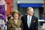 Delft 24 april 2004
Trouwen Prins Friso en Mabel Wisse Smit in stadhuis Delft.
Prinses Margriet en Pieter v Vollenhoven