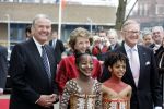 Scheveningen 29 april 2004
65e verjaardag van Pieter v Vollenhoven in het circustheater.
Pieter v Vollenhoven met Prinses Margriet en hr Rost Onnes