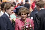 Warffum 30 april 2004
Koninginnedag 2004 in Warffum (Groningen)
Prins Pieter Christiaan met zijn moeder prinses Margriet