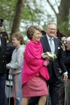 Groningen 30 april 2004
Koninginnedag 2004 in Warffum (Groningen)
Prinses Margriet   met Pieter v Vollenhoven