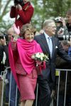 Groningen 30 april 2004
Koninginnedag 2004 in Warffum (Groningen)
Prinses Margriet   met Pieter v Vollenhoven