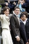 Groningen 30 april 2004
Koninginnedag 2004 in Warffum (Groningen)
Prinses Marilene en Prins Maurits