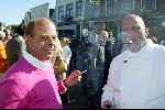 Ouderkerk aan de Ijssel 24 april 2004
Opening Klein Paardenburg in Ouderkerk aan de Amstel.
Rene Bloem met chefkok