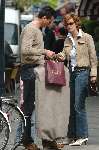 Amsterdam 22 april 2004
Richard Krajicek met Emma en Daphne Deckers op de pc hooftstraat. Deze dag zijn ze 10 jaar bij elkaar