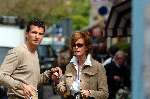 Amsterdam 22 april 2004
Richard Krajicek met Emma en Daphne Deckers op de pc hooftstraat. Deze dag zijn ze 10 jaar bij elkaar