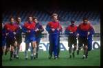 Richard witschge spelend voor FC Barcelona