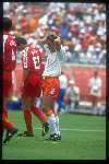 Rob witsche spelend voor het ned. elftal in USA 1994 wereldkampioenschap