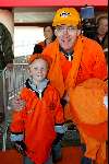 Amsterdam 19 april 2004
Premiere in Oranje in de Amsterdam Arena.
Rob de Leede met zoon