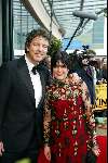 Scheveningen 4 april 2004
Premiere Lion King in Kurhaus.
Robert ten Brink met vrouw