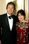 Scheveningen 4 april 2004
Premiere Lion King in Kurhaus.
Robert ten Brink met vrouw