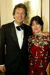 Scheveningen 4 april 2004
Premiere Lion King in Kurhaus.
Robert ten Brink met vrouw