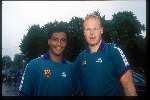 Romario met Ronald Koeman
1993