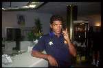 Romario spelend voor FC Barcelona