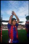 Romario spelend voor FC Barcelona
