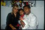 Romario met zijn gezin 1993