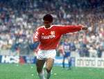 Romario spelend voor PSV