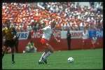 Ronald Koeman tijdens het wereldkampioenschap voetbal 1994 USA