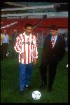 Ronaldo zijn eerste dag bij PSV met Frank Arnesen