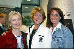 Amsterdam 21 april 2004
Presentatie nieuwe Joop v d Ende Theater in Amsterdam.
Doris Baten Simone Kleinsma en Ellen Evers