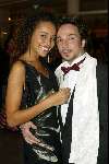 Scheveningen 4 april 2004
Premiere Lion King in Kurhaus.
Spiros met een vriendin