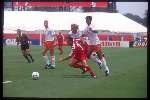 Stan Valckx in duel met Marc Degreyse
dennis bergkamp frank rijkaard tijdens het wereldkampioenschap voetbal USA