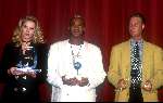 1994
Twenty 4 Seven wint de Xeportprijs
Zangeres en presentatrice Nance en zanger Stacy