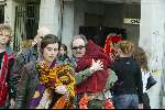 Amsterdam15 april 2004
Opnames film met Vanessa Paradis.  Film gaat hoogstwaarschijnlijk ANGELS heten.  Man met baby van Vanessa Paradis